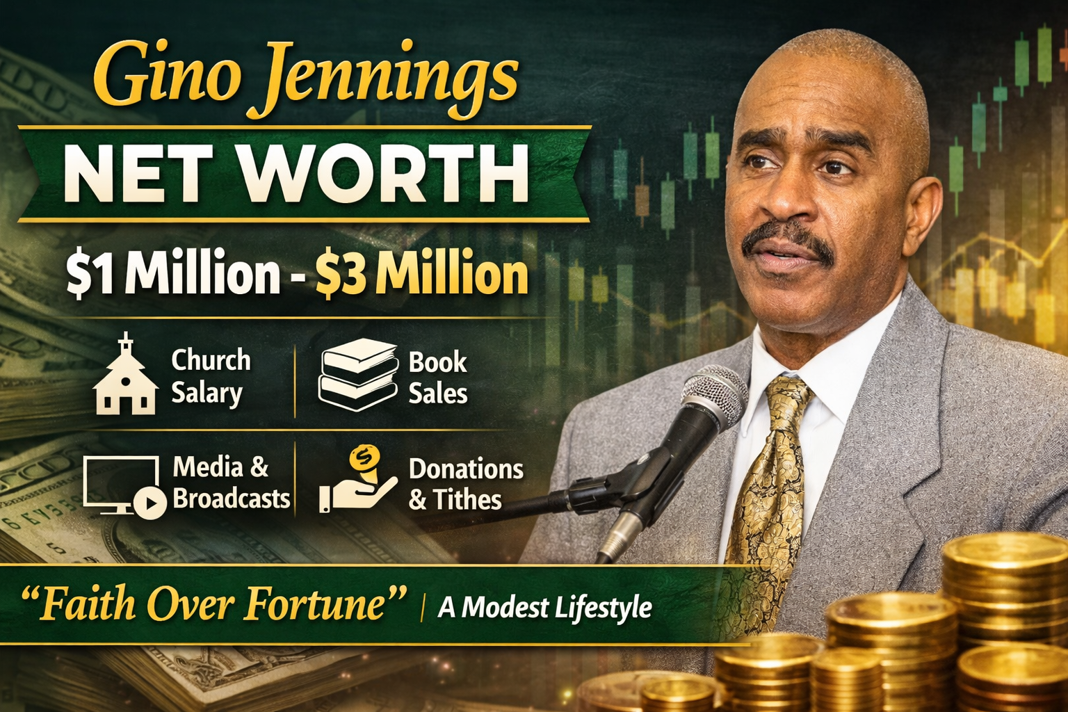 Gino jennings net worth