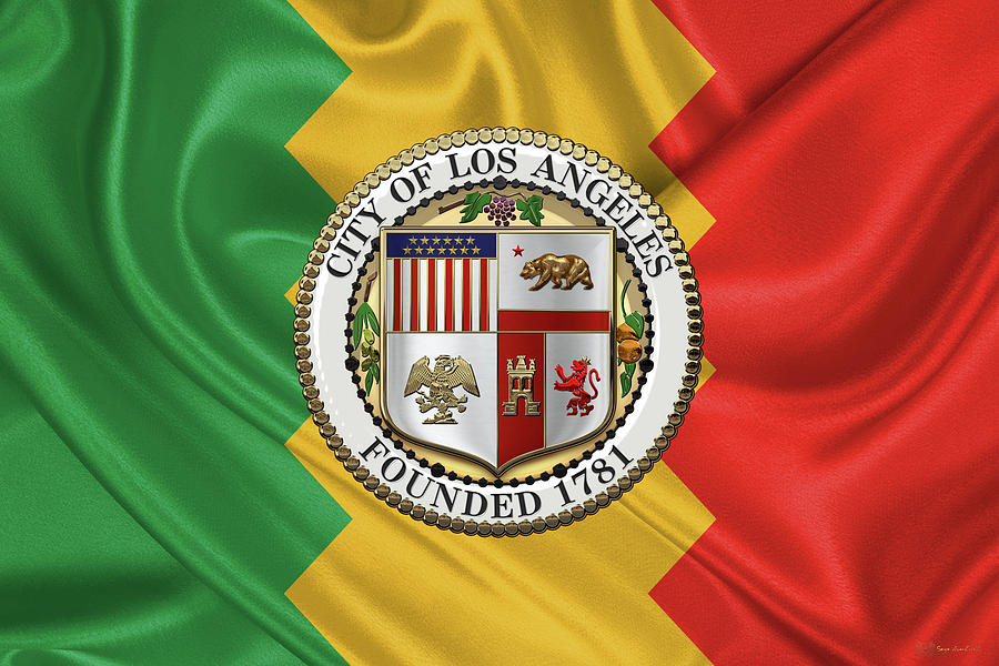 los angeles flag